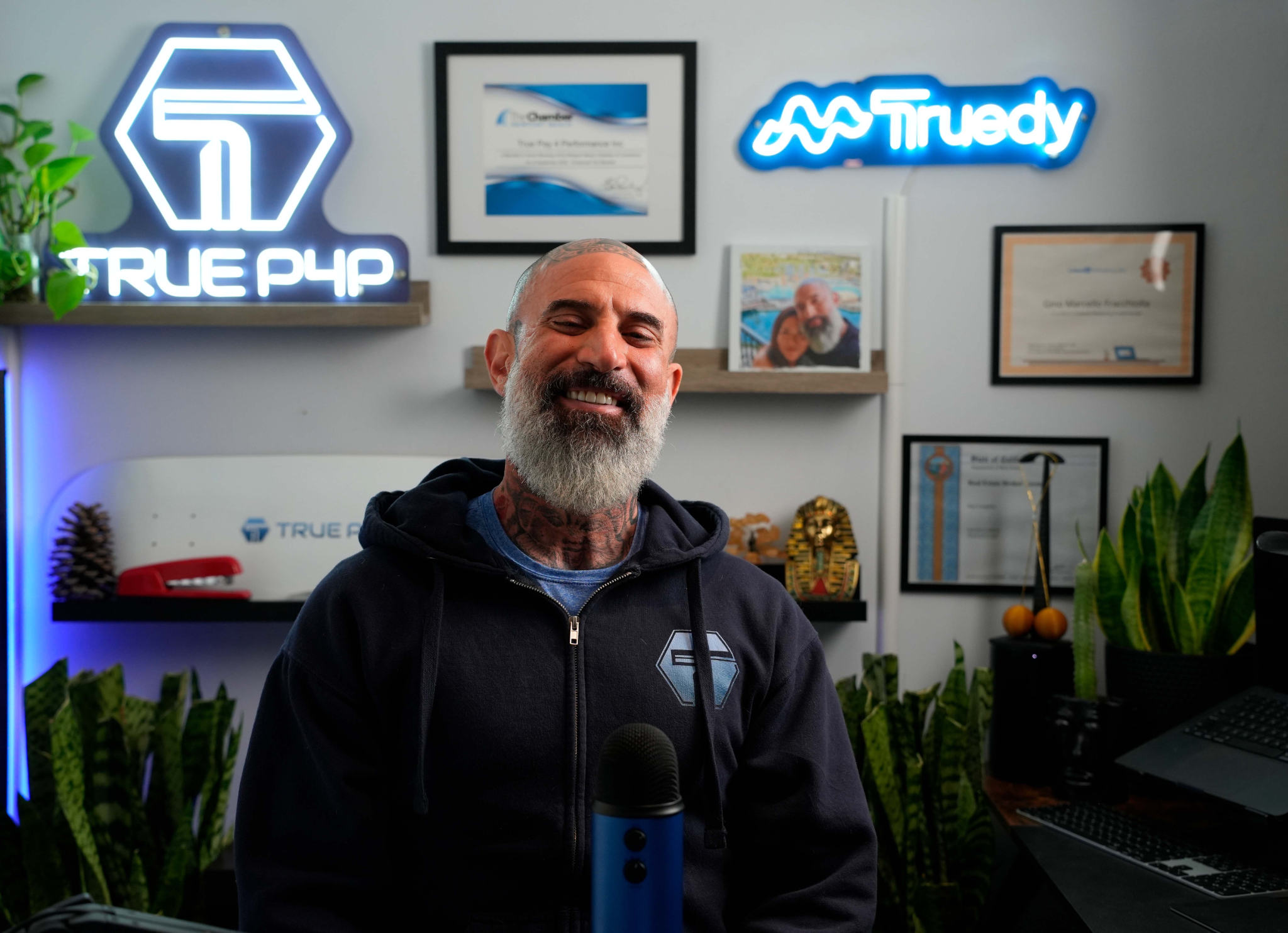Gino Fracchiolla at the True P4P and TRUEDY office